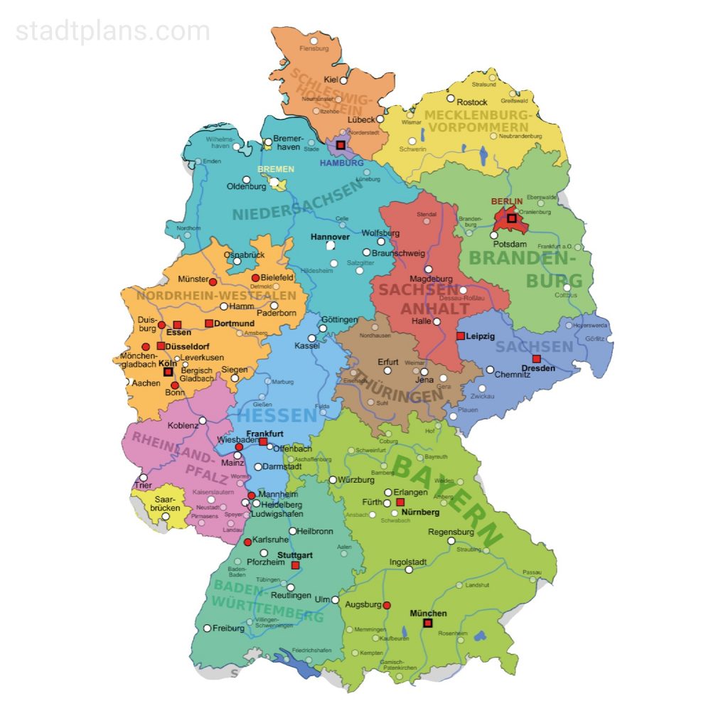 deutschlandkarte