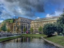 Kö bogen Düsseldorf. Steingenberger park hotel