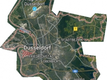 düsseldorf landkarte