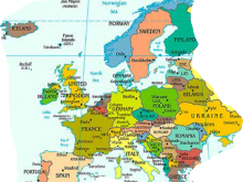 Europakarte Mit Hauptstädten