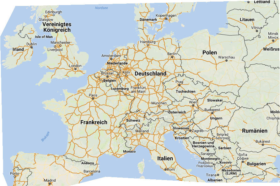 europakarte
