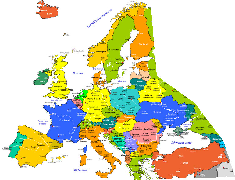 Featured image of post Ausdrucken Europakarte Mit L ndern Europakarte mit darstellung dreier indikativer heizperioden und entsprechender farbfelder