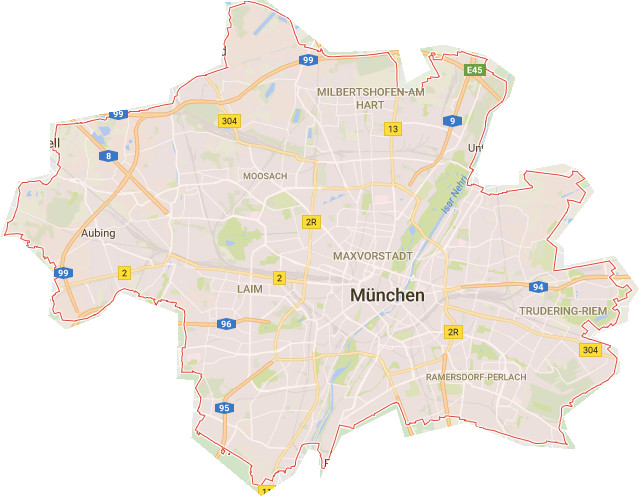 münchen stadtplan stadtteile
