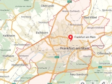 frankfurt landkarte